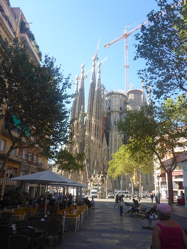 Sagrada Familia from a distance